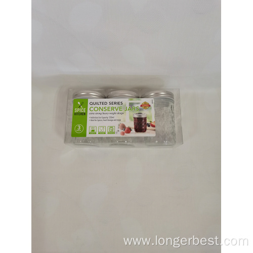 3 pack conserve jars set